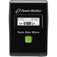 BlueWalker PowerWalker VI 800 SW FR, Line-Interaktiv, 0,8 kVA, 480 W, Reiner Sinus, 162 V, 290 V