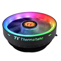 Thermaltake UX100 ARGB Lighting, Kühler, 12 cm, 1800 RPM, 26,92 dB, 38,82 cfm, Schwarz