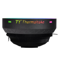 Thermaltake UX100 ARGB Lighting, Kühler, 12 cm, 1800 RPM, 26,92 dB, 38,82 cfm, Schwarz