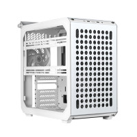 Cooler Master QUBE 500 Flatpack White Edition, Midi Tower, PC, Weiß, ATX, EATX, ITX, micro ATX, Kunststoff, Stahl, Gehärtetes Glas, 17,2 cm