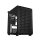 Cooler Master QUBE 500 Flatpack Black Edition, Midi Tower, PC, Schwarz, ATX, EATX, ITX, micro ATX, Kunststoff, Stahl, Gehärtetes Glas, 17,2 cm