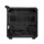 Cooler Master QUBE 500 Flatpack Black Edition, Midi Tower, PC, Schwarz, ATX, EATX, ITX, micro ATX, Kunststoff, Stahl, Gehärtetes Glas, 17,2 cm