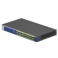 Netgear GS524PP, Unmanaged, Gigabit Ethernet (10/100/1000), Power over Ethernet (PoE), Rack-Einbau