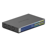 Netgear GS516UP, Unmanaged, Gigabit Ethernet (10/100/1000), Vollduplex, Power over Ethernet (PoE), Rack-Einbau