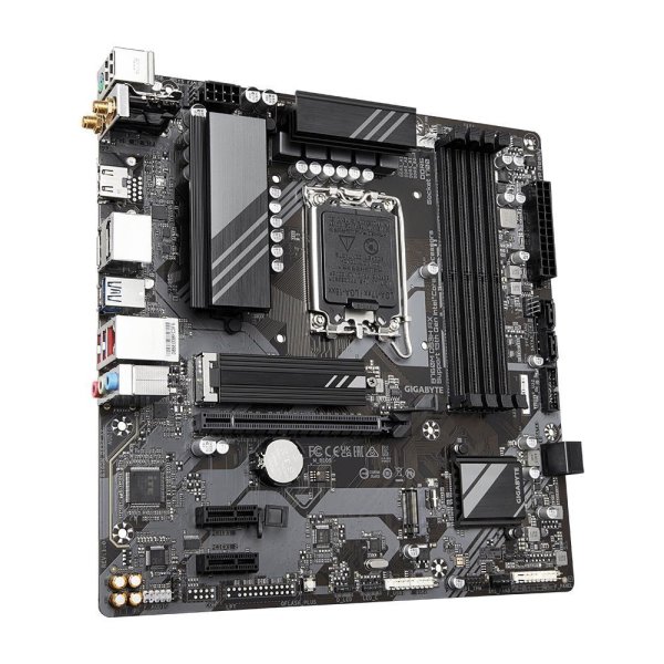 Gigabyte B760M DS3H AX, Intel, LGA 1700, Intel® Celeron®, Intel® Core™ i3, Intel® Core™ i5, Intel® Core™ i7, Intel® Core™ i9,..., LGA 1700, 192 GB, DDR5-SDRAM