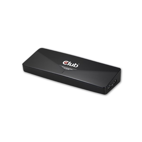 Club 3D CSV-3103D The Club 3D Universal USB 3.1 Gen 1 UHD 4K Docking station DisplayLink™, Kabelgebunden, USB 3.2 Gen 1 (3.1 Gen 1) Type-A, 1.4a, USB, 10,100,1000 Mbit/s, Schwarz