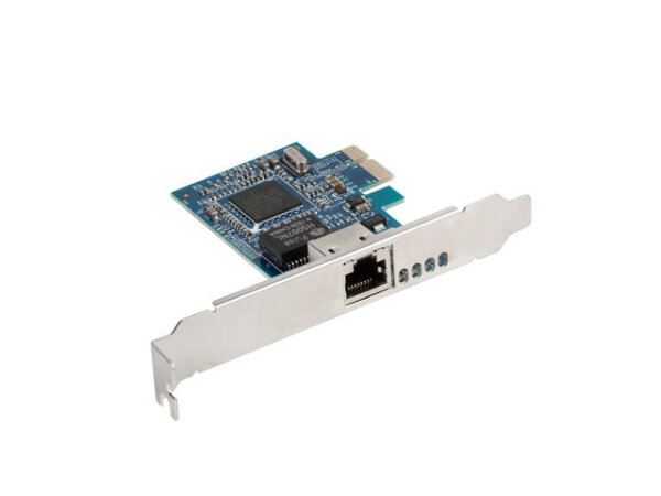 Lanberg PCE-1GB-001, Eingebaut, Kabelgebunden, PCI Express, Ethernet, 1000 Mbit/s, Grün