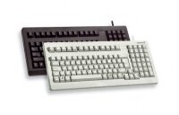 Cherry 19" compact PC keyboard G80-1800, PS/2 (GB), Kabelgebunden, PS/2, QWERTY, Grau