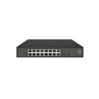 LevelOne Hilbert 18-Port Gigabit Smart Lite Switch, 16 x...