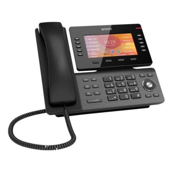 Snom D865 VoIP Telefon SIP o. Netzteil - VoIP-Telefon - Voice-Over-IP