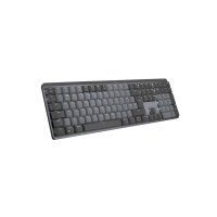 Logitech MX Mechanical, Kabellos, RF Wireless + Bluetooth, Mechanischer Switch, QWERTY, LED, Graphit, Grau