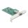 Delock 88216, PCIe, SFP, Männlich, Full-height / Low-profile, PCIe 2.1, Grün, Grau