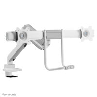 Neomounts Monitor-Tischhalterung, Klemme /Bolzen, 8 kg, 43,2 cm (17"), 81,3 cm (32"), 100 x 100 mm, Weiß