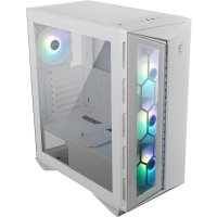 MSI CAS MPG GUNGNIR 110R WHITE, Midi Tower, PC, Weiß, ATX, micro ATX, Mini-ITX, Metall, Gaming