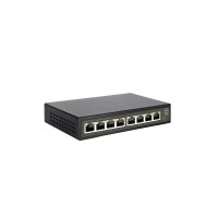 LevelOne Hilbert 8-Port Gigabit Smart Lite Switch, Managed, L2, Gigabit Ethernet (10/100/1000), Vollduplex