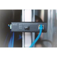 DIGITUS 10/100/1000Base-TX (PoE) to 1000Base-FX...