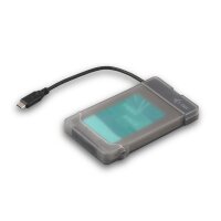 i-tec MySafe USB-C 3.1 Gen. 2 Easy, HDD / SSD-Gehäuse, 2.5 Zoll, SATA, Serial ATA II, Serial ATA III, 10 Gbit/s, USB Anschluss, Schwarz