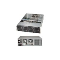 Supermicro SC836BE1C-R1K23B, Rack, Server, Schwarz, ATX, EATX, 1200 W, 2.5,3.5"