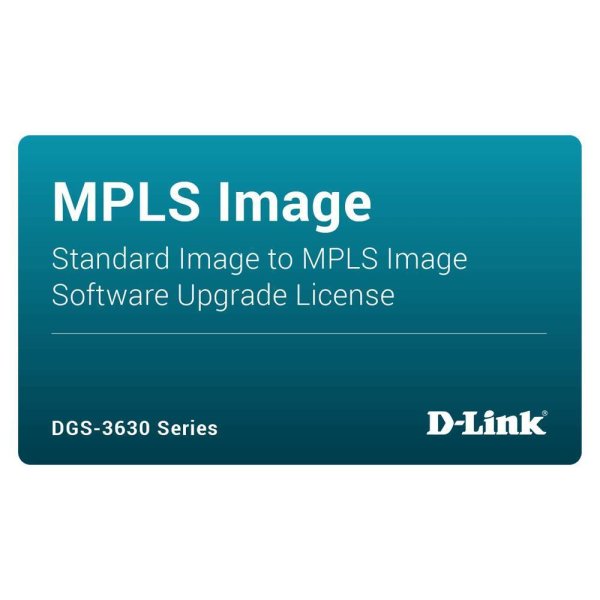 D-Link LICENSE DGS-3630-28SC-SM-LIC STANDARD TO MPLS IMAGE, 1 Lizenz(en), Voll, Upgrade