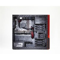 Supermicro SuperChassis GS50-000R, Midi Tower, PC, Schwarz, Rot, ATX, micro ATX, ABS Synthetik, Aluminium, SGCC, HDD, Leistung