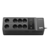 APC Back-UPS BE850G2-GR - Notstromversorgung 8x Schuko, 850VA, 2 USB-Ladegeräte, 1 USB-Datenanschluss, Standby (Offline), 0,85 kVA, 520 W, Sine, 220 V, 230 V