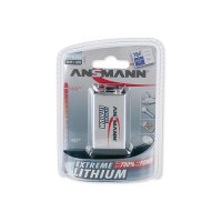 Ansmann 9V E-Block, Einwegbatterie, Lithium, 10,8 V, 1...