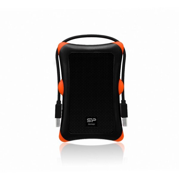 Silicon Power Armor A30, 2 TB, 2.5", 3.2 Gen 1 (3.1 Gen 1), Schwarz