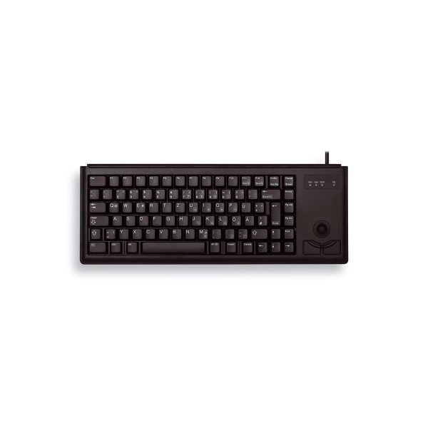 Cherry G84-4400, Volle Größe (100%), Kabelgebunden, USB, AZERTY, Schwarz