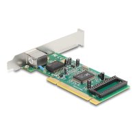 Delock 88084, PCI, RJ-45, Full-height / Low-profile, PCI...