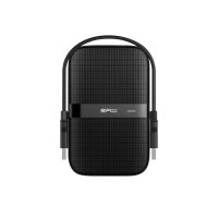 Silicon Power Armor A60, 1 TB, 2.5", 3.2 Gen 1 (3.1 Gen 1), Schwarz