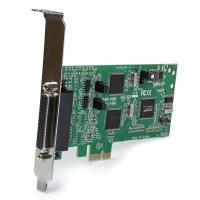 StarTech.com 4 Port Serielle PCI Express Schnittstellenkarte - 2 x RS232 2 x RS422 / RS485, PCIe, Seriell, RS-232/422/485, SystemBase SB16C1052PCI, 256 B, 0 - 100 °C