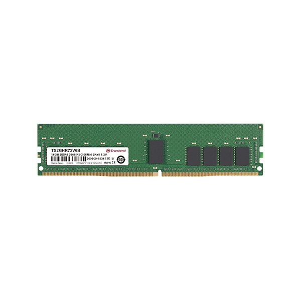 Transcend TS2GHR72V6B, 16 GB, 2 x 8 GB, DDR4, 2666 MHz, 288-pin DIMM