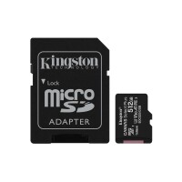 Kingston 512GB micSDXC Canvas Select Plus 100R A1 C10 Speicherkarte + Adapter, 512 GB, SDXC, Klasse 10, UHS-I, 100 MB/s, 85 MB/s