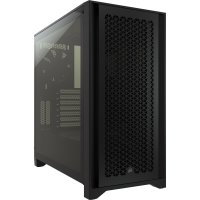 Corsair iCUE 4000D RGB, Midi Tower, PC, Schwarz, ATX,...