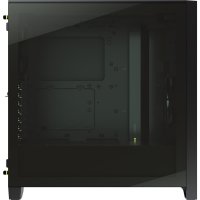 Corsair iCUE 4000D RGB, Midi Tower, PC, Schwarz, ATX,...