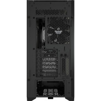 Corsair iCUE 5000D RGB Airflow, Midi Tower, PC, Schwarz, ATX, EATX, micro ATX, Mini-ITX, Kunststoff, Stahl, Gehärtetes Glas, Gaming