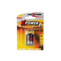 Ansmann 9V-Block, Einwegbatterie, Alkali, 9 V, 1...