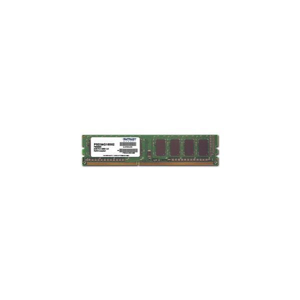 PATRIOT Memory 4GB PC3-12800, 4 GB, 1 x 4 GB, DDR3, 1600 MHz, 240-pin DIMM