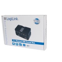 LogiLink USB Sound Box Dolby 7.1 8-Channel, 7.1...