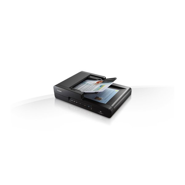 Canon imageFORMULA DR-F120, 216 x 356 mm, 600 x 600 DPI, Flachbett- & ADF-Scanner, Schwarz, CMOS CIS, 800 Seiten