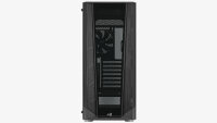 AEROCOOL ADVANCED TECHNOLOGIES Aerocool Prism-G-BK-v1, Midi Tower, PC, Schwarz, ATX, micro ATX, Mini-ITX, ABS, Metall, Gehärtetes Glas, Gaming