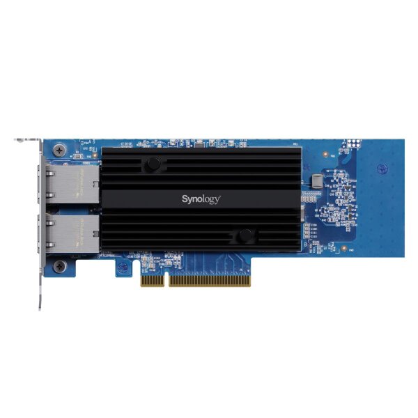 Synology E10G30-T2, Eingebaut, Kabelgebunden, PCI Express, Ethernet, 10000 Mbit/s, Blau, Mehrfarbig