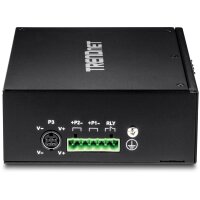 TRENDnet TI-G102, Gigabit Ethernet (10/100/1000), Vollduplex, Wandmontage