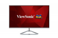 ViewSonic VX Series VX2476-SMH, 60,5 cm (23.8"), 1920 x 1080 Pixel, Full HD, LED, 4 ms, Schwarz, Silber