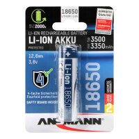 Ansmann 1307-0001, Wiederaufladbarer Akku, Lithium-Ion...