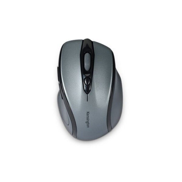 Kensington Pro Fit® kabellose Mid-Size-Maus – graphitgrau, rechts, Optisch, RF Wireless, 1600 DPI, Grau