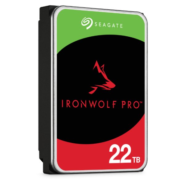 Seagate IronWolf Pro ST22000NT001, 3.5", 22 TB, 7200 RPM