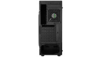 AEROCOOL ADVANCED TECHNOLOGIES Aerocool Bolt, Midi Tower, PC, Schwarz, ATX, micro ATX, Mini-ATX, Stahl, Blau, Grün, Rot