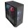 SilverStone FARA H1M PRO, Micro Tower, PC, Schwarz, micro ATX, Mini-DTX, Mini-ITX, Kunststoff, Stahl, Multi