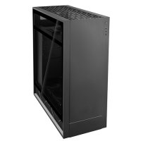 SilverStone ALTA F1, Tower, PC, Schwarz, ATX, micro ATX, Mini-ITX, Aluminium, Stahl, Gehärtetes Glas, Multi